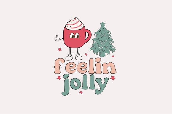 Feelin Jolly: A Festive Graphic Design Asset for Local Business Branding