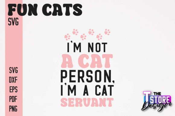 Fun Cat SVG Design for Crafts and Graphics