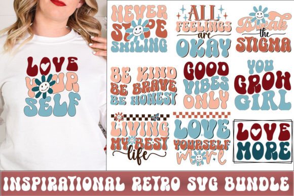 Inspirational Retro SVG Bundle for Crafts and Graphics