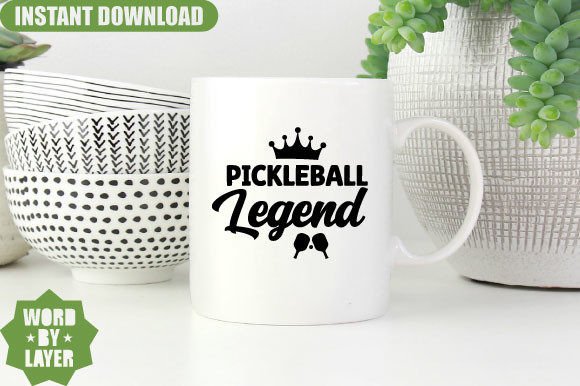 Pickleball Legend Svg Design