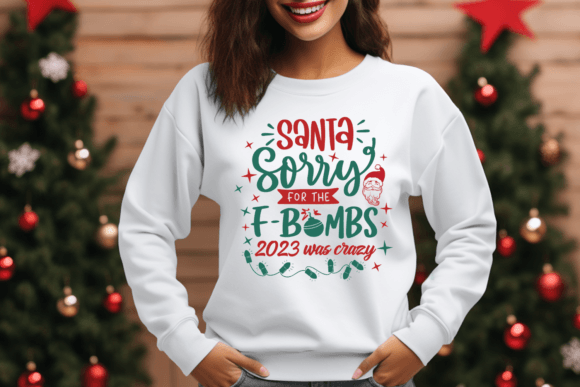 Santa Sorry for the F-bombs 2023 Embroidery Review