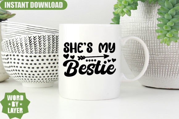 She's My Bestie Svg Design Review