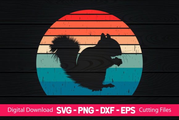 Vintage Squirrels Funny Squirrels for Local Business Graphics